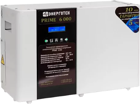 Стабилизатор напряжения PRIME 6000